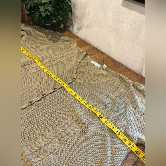 Chunky Olive Cardigan – Maggie Lawrence Sport – Size 22/ - Picture 4 of 8